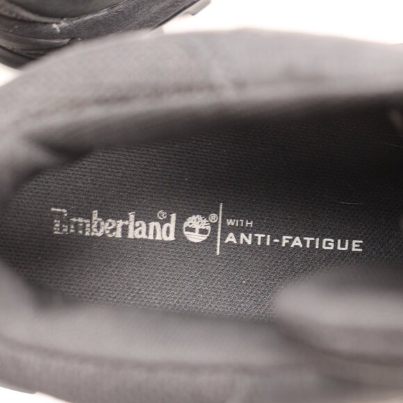 Timberland Maddsen Mid Hiking Boots Waterproof Men\'s Size 12 Black Shoes